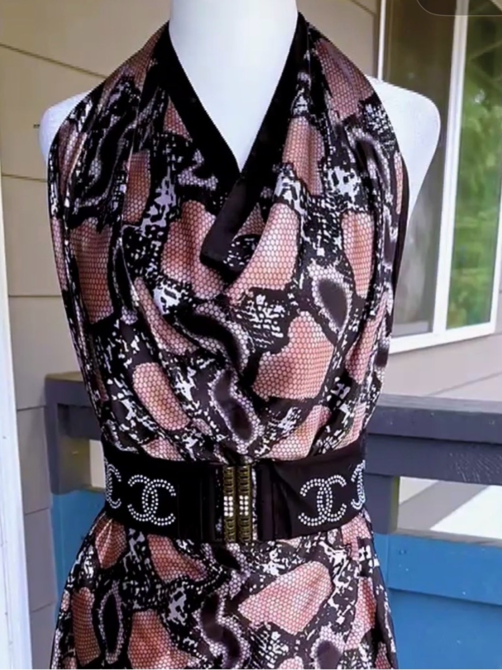 Belts black vintage belt